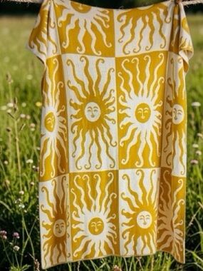 Anthropologie Kenia Cotton Throw Blanket🌞